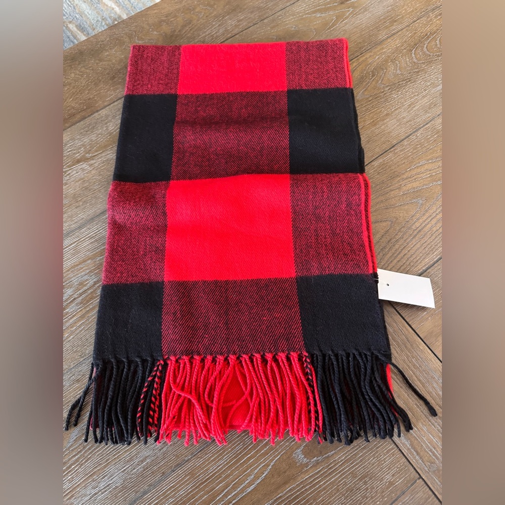 JCREW CLASSIC PLAID SCARF